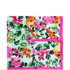 Шарф с цветочным принтом