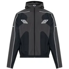 Куртка с капюшоном и вышитым логотипом