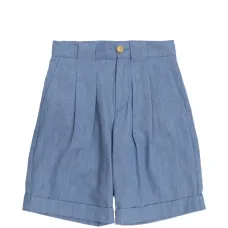 Плиссированные шорты