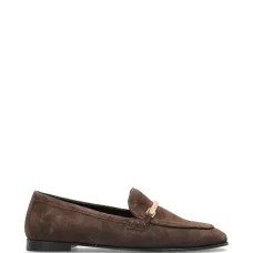 Лоферы с металлической вставкой