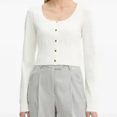 Кардиган с U-образным вырезом