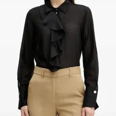 Рубашка с оборками