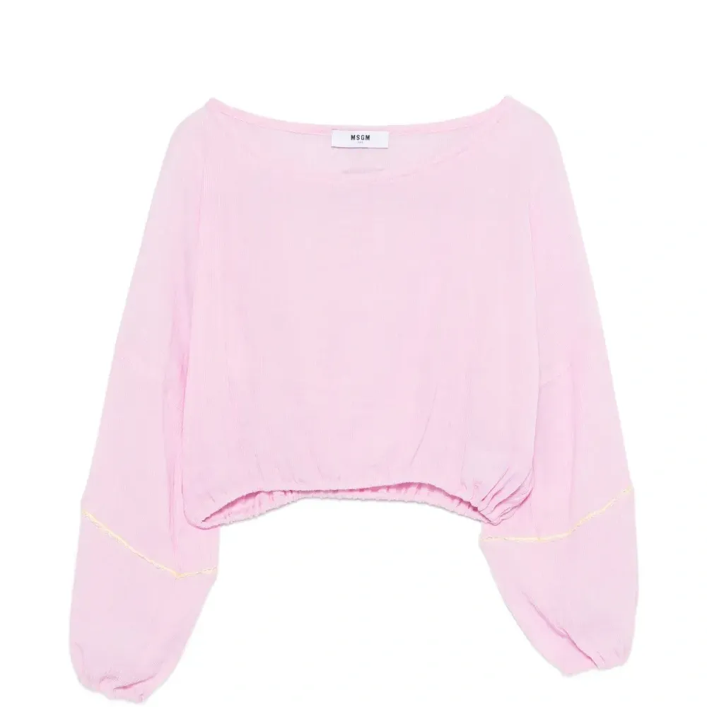 Топ с длинными рукавами