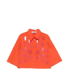 Рубашка, украшенная пайетками