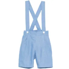 Шорты с подтяжками на пуговицах