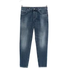 Синие джинсы из хлопка