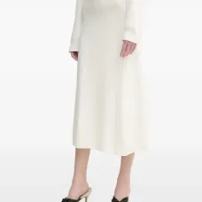 Юбка миди с эластичным поясом