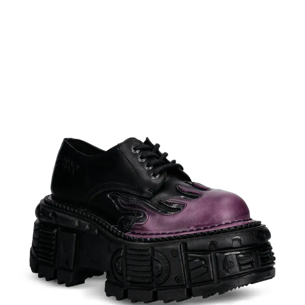 Ботинки на платформе со шнуровкой M-TANK1553-C16