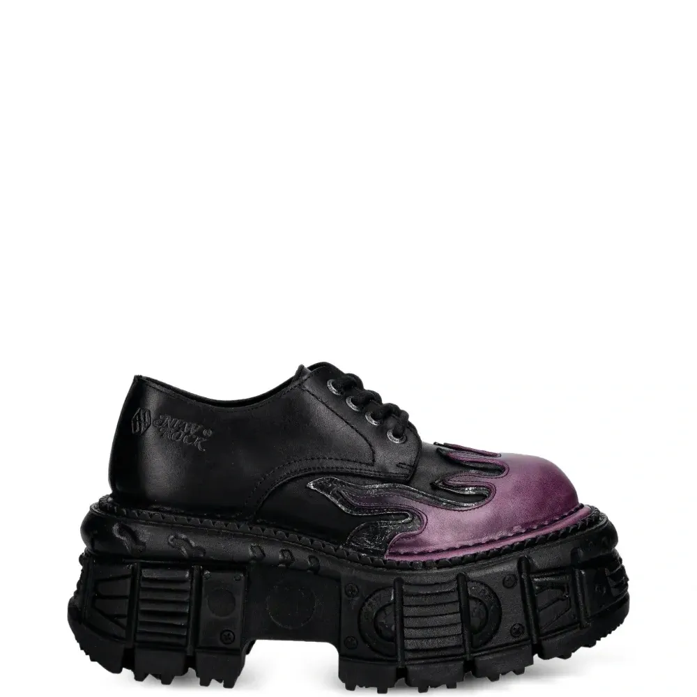 Ботинки на платформе со шнуровкой M-TANK1553-C16