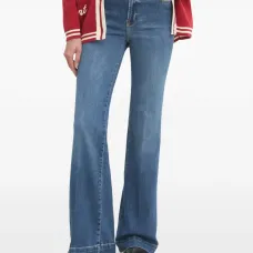 Джинсы с расклешёнными штанинами Джинсы с расклешёнными штанинами