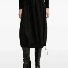 Миди-юбка на завязках