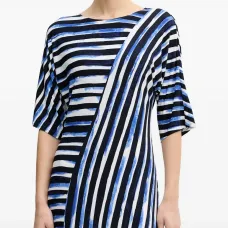 Платье миди в полоску Платье миди в полоску