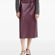 Миди-юбка с завязкой