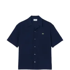 Рубашка с короткими рукавами на пуговицах