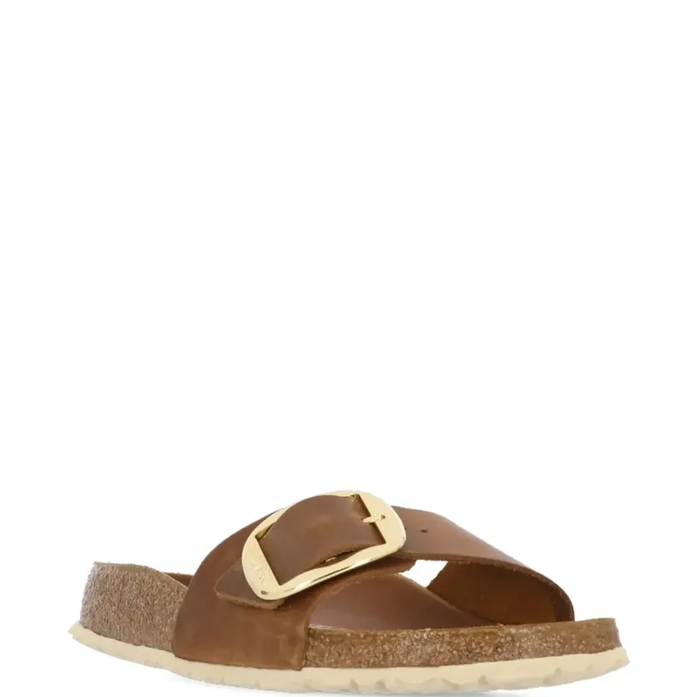 Сандалии Madrid Big Buckle на плоской подошве