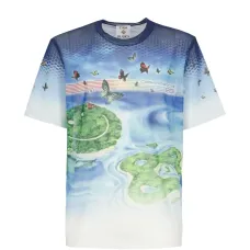 Футболка с принтом бабочек