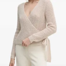 Кардиган с поясом