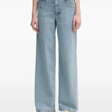 Джинсы из денима с карманами Джинсы из денима с карманами