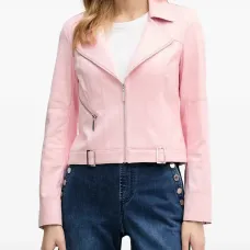 Байкерская куртка на молнии