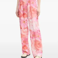 Брюки с цветочным принтом Брюки с цветочным принтом