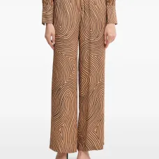 Брюки с узором Брюки с узором