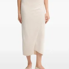 Юбка миди с запахом