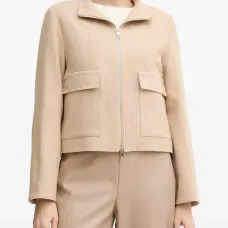 Укороченная куртка на молнии Укороченная куртка на молнии