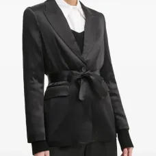Пиджак с поясом