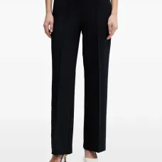 Брюки с поясом с логотипом Брюки с поясом с логотипом