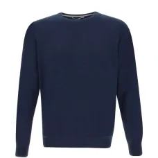 Длинный ребристый свитер с длинными рукавами