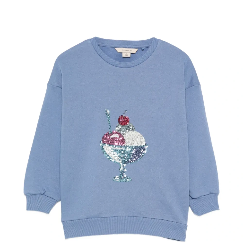 Свитшот Loumilla, украшенный пайетками