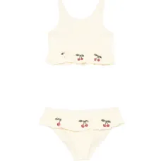 Бикини Etta в клетку с вышивкой