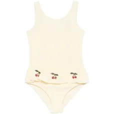 Слитный купальник Etta с принтом вишни