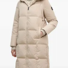 Стеганое пальто с капюшоном MMNova