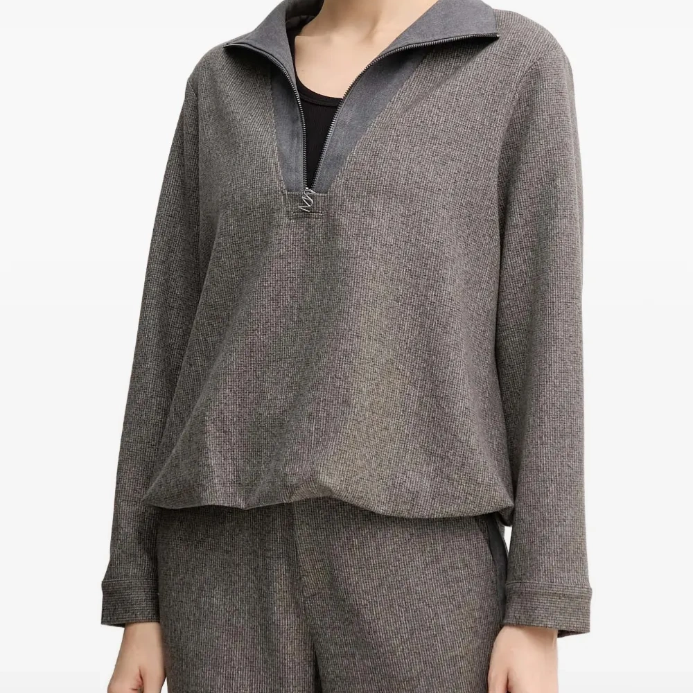 Блуза MMSoleia Sisse с воротником на молнии