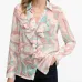 Блузка с оборками и узором