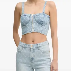 Джинсовый топ