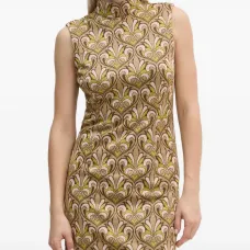 Мини-платье с узором