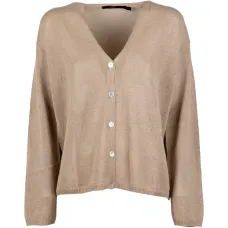 Кардиган на пуговицах с V-образным вырезом