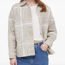 Рубашка с узором Рубашка с узором