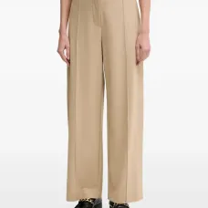 Брюки с накладными карманами и пуговицами