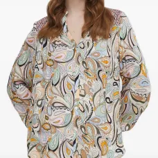 Рубашка MMDetta Arzu с принтом "пейсли"