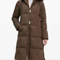 Пуховик с капюшоном