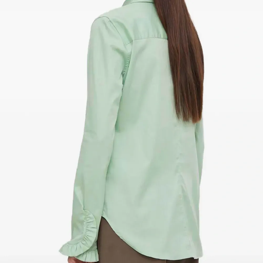 Блузка Mattie с оборками и длинными рукавами