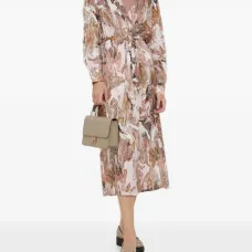 Платье миди с принтом MMMarkella