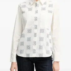 Рубашка с принтом MMWeina Рубашка с принтом MMWeina