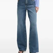 Джинсы MMRelee, украшенные хромом Джинсы MMRelee, украшенные хромом