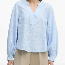 Перфорированная блузка MMYen Sina