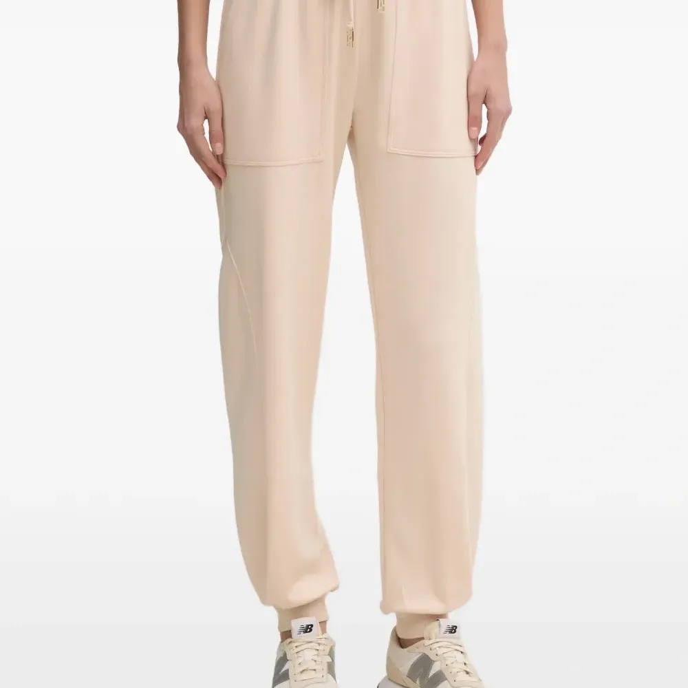 Брюки с накладными карманами и кулиской