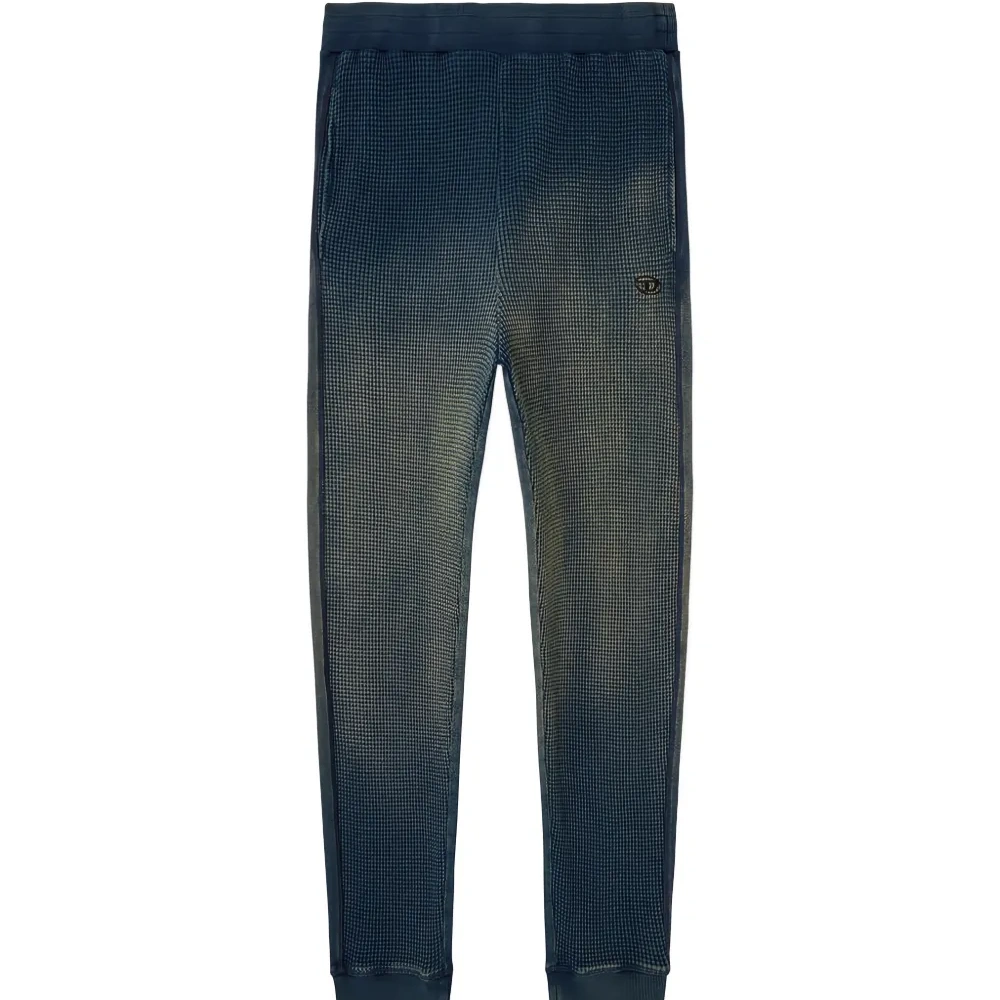 Трикотажные спортивные брюки P-Wafy в рубчик